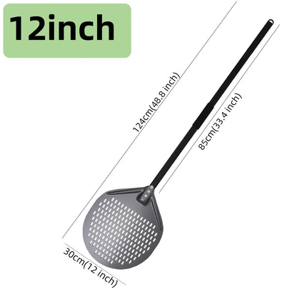 Pelle à Pizza Perforée 30 cm | Manche Démontable