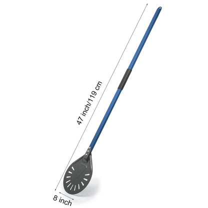 Longue Pelle à Pizza Rotation 18–23 cm | Manche Bleu
