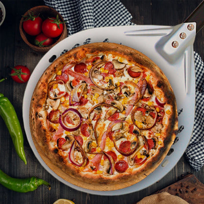 Pelle à Pizza Ronde Perforée | Tête 30 cm