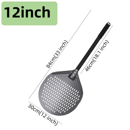 Pelle à Pizza Perforée 30 cm | Manche Démontable