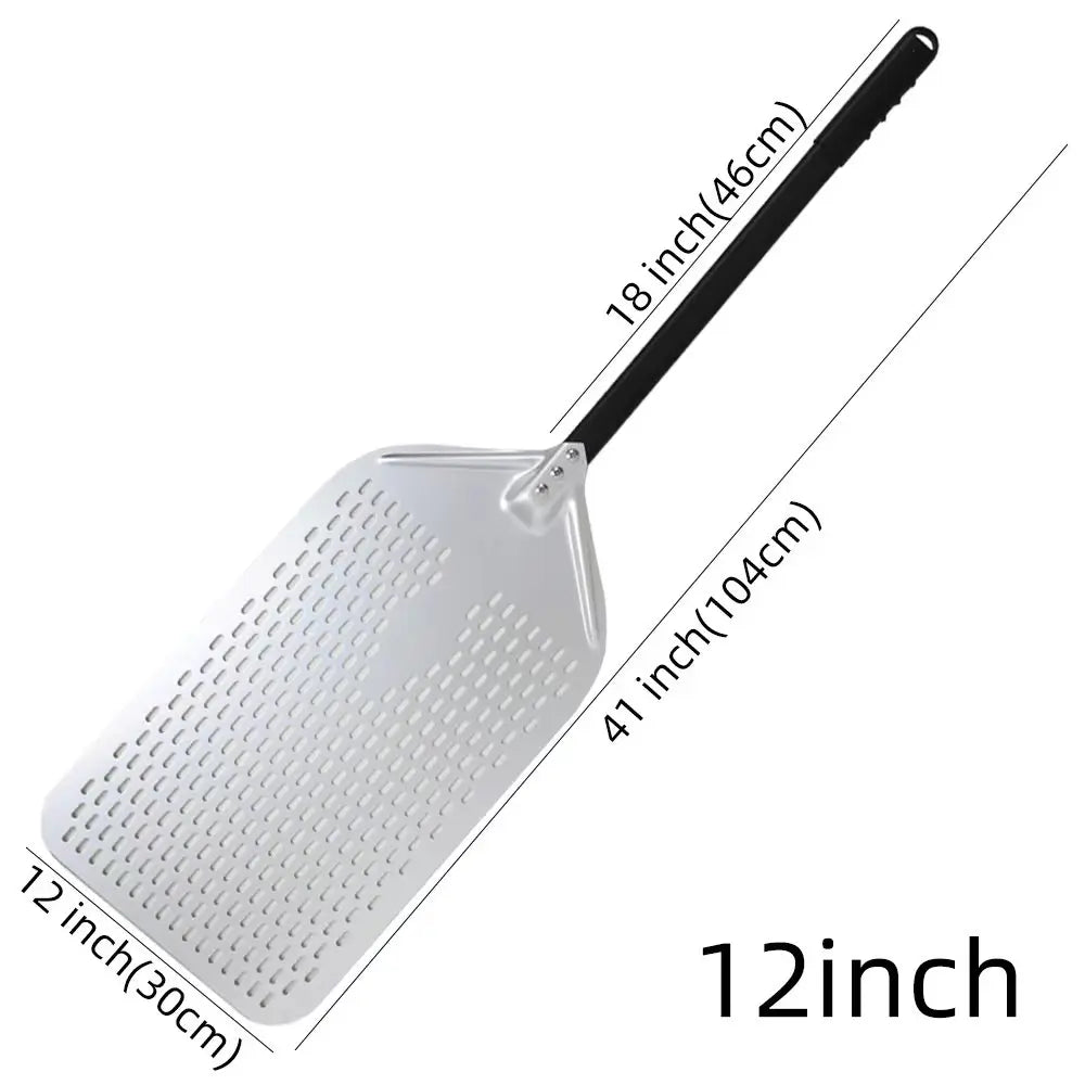 Pelle Rectangulaire 30x58 cm Perforée | Pour Pizza alla Pala et Focaccia