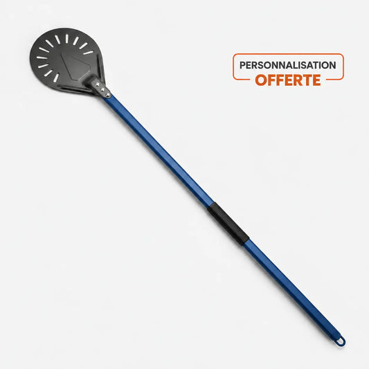 Longue Pelle à Pizza Rotation 18–23 cm | Manche Bleu