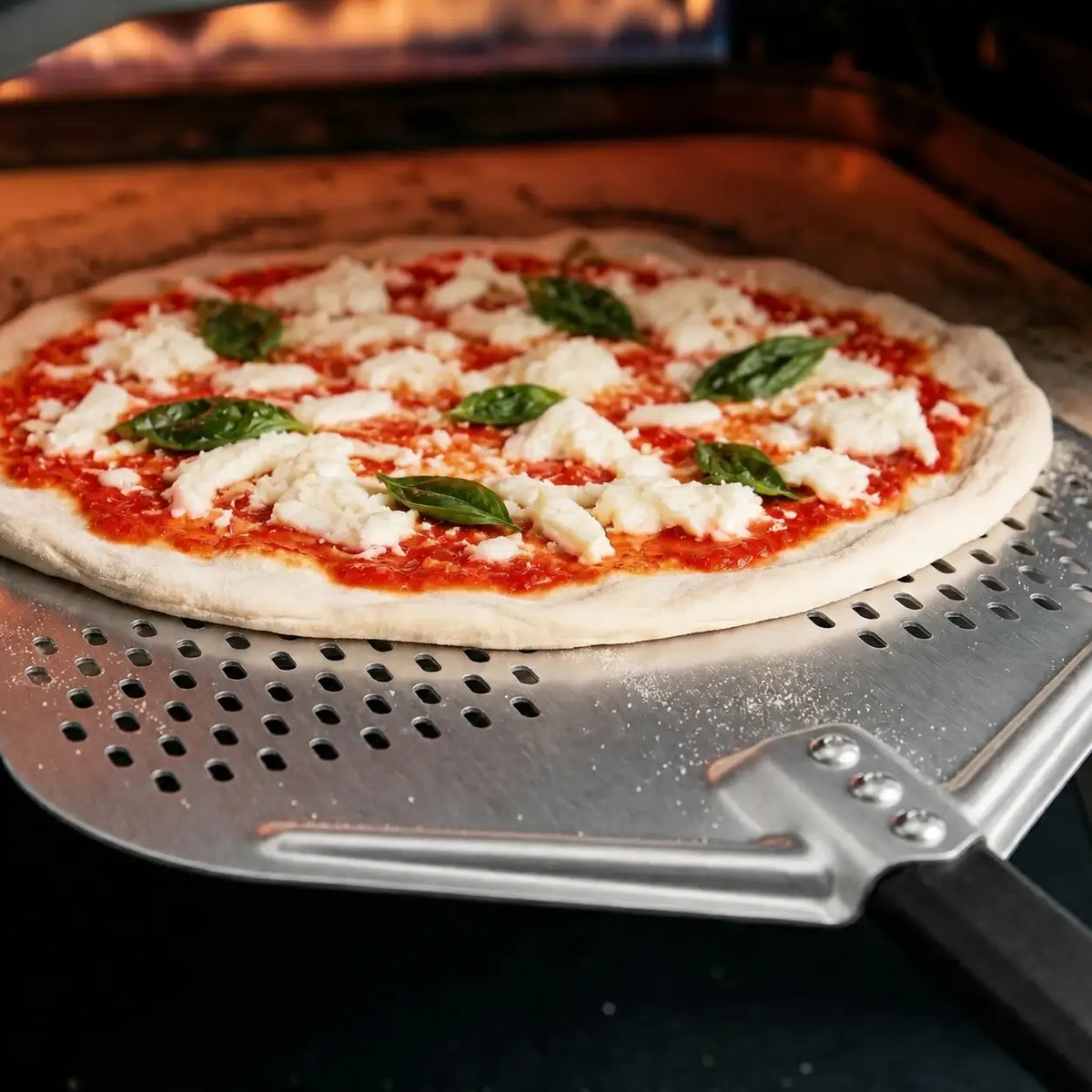 Pelle à Pizza Perforée XXL 50 cm | Grand Format
