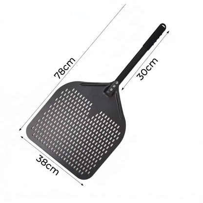 Pelle à Pizza Perforée 38 cm | Longueur au choix