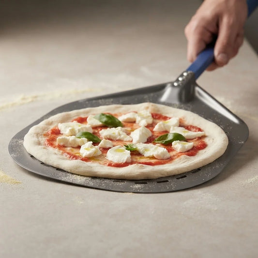 Pelle à Pizza Ronde Perforée 30 cm | Coloris au choix