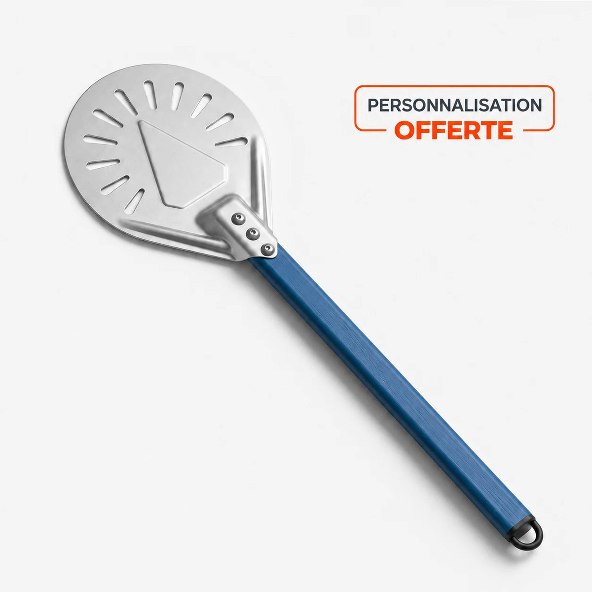 Pelle à pizza de rotation 18-23 cm | Aluminium Bleu
