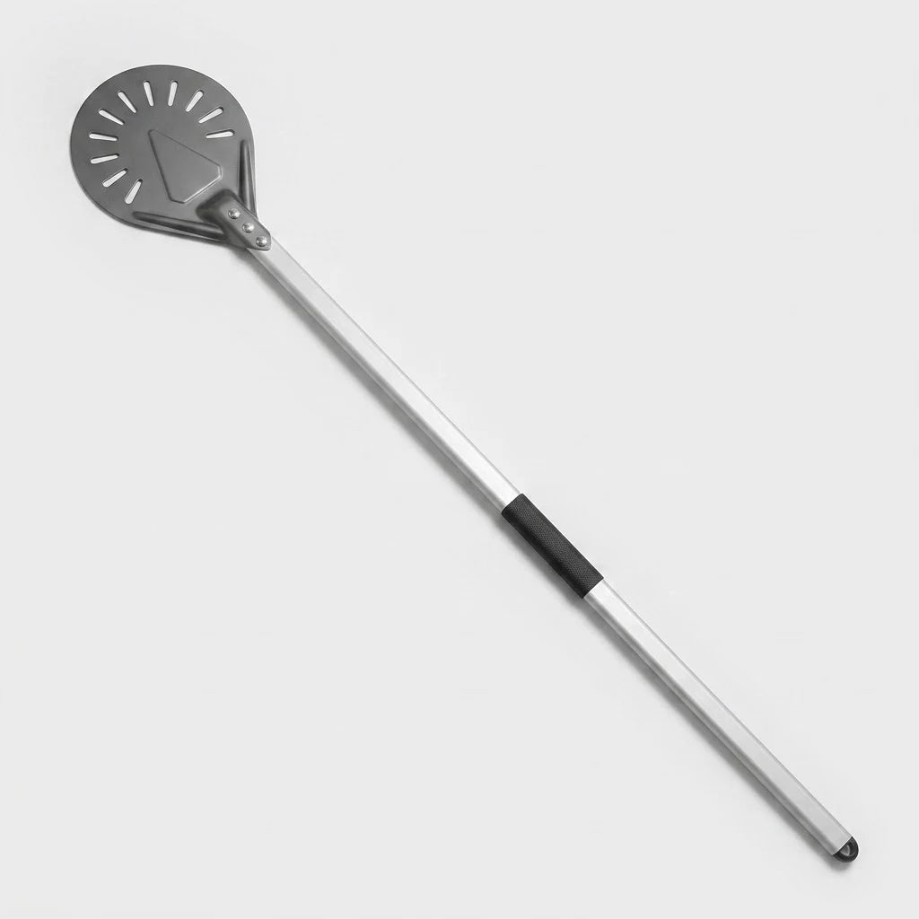 Longue Pelle à Pizza Rotation 18–23 cm | Manche Gris Clair