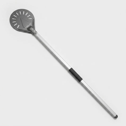 Longue Pelle à Pizza Rotation 18–23 cm | Manche Gris Clair