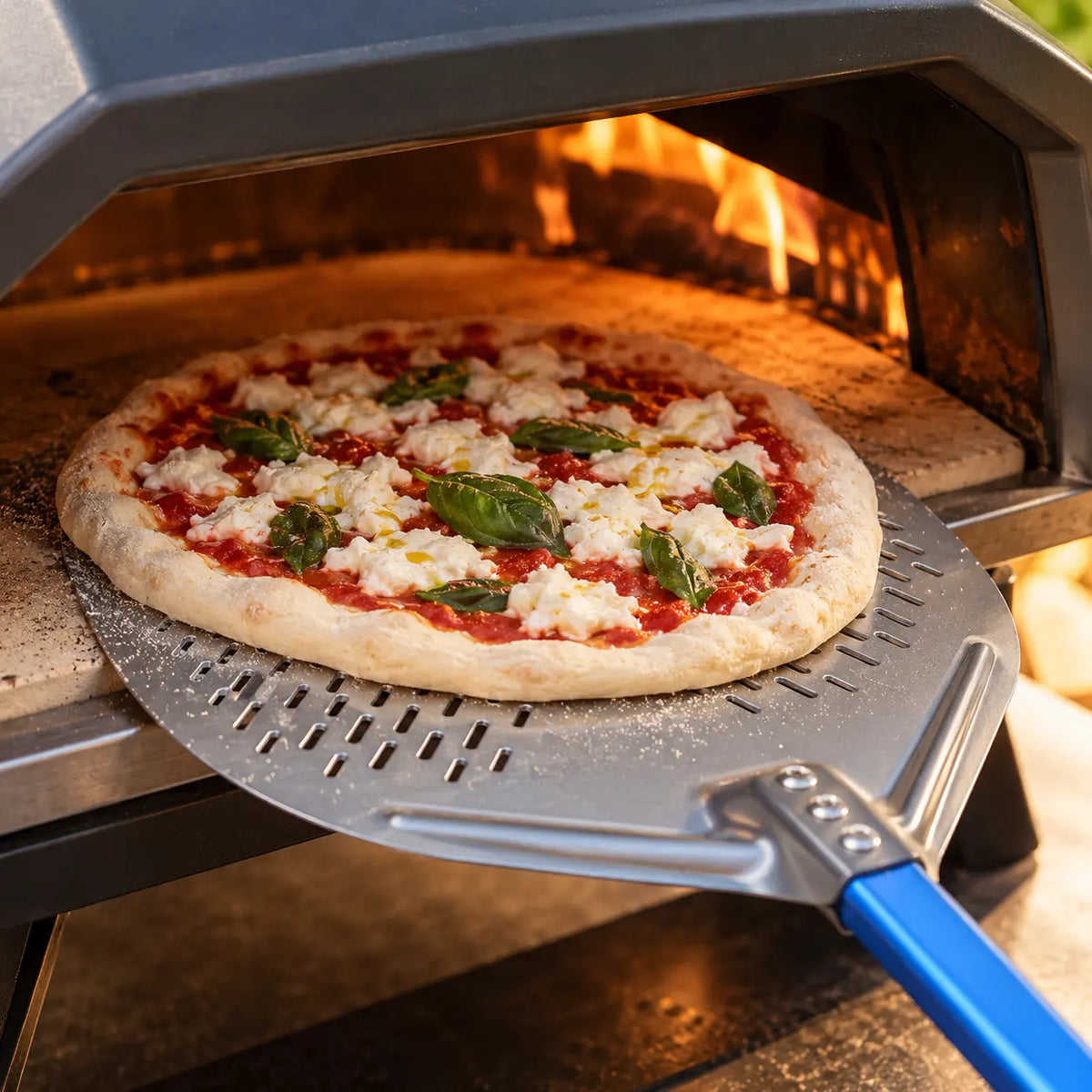 Pelle à Pizza Perforée 35 cm | Ronde