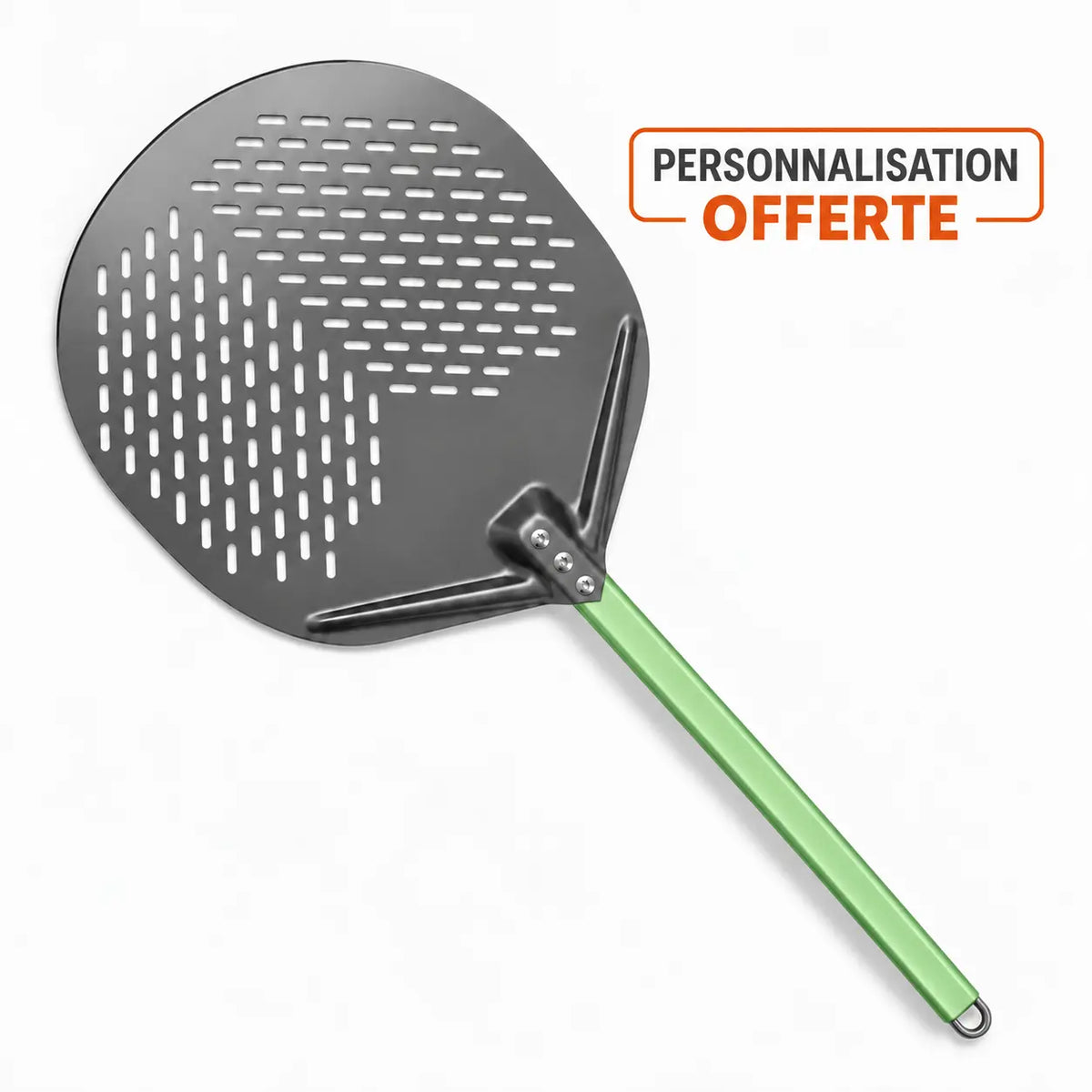 Pelle à Pizza Perforée 35 cm | Ronde