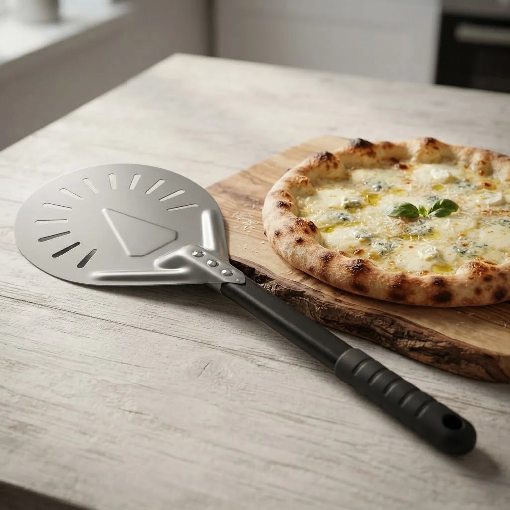 Pelle à pizza de rotation | Poignée Anti-Dérapante