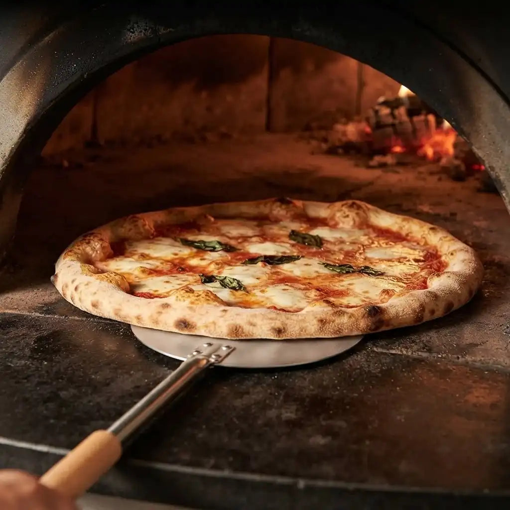 Pelle à Pizza de Rotation Pleine 18-23 cm | Inox
