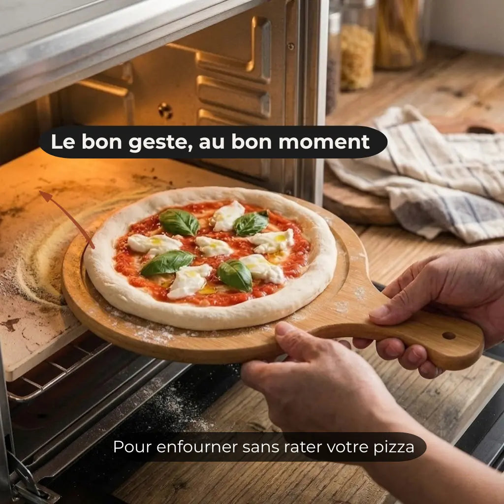 Mini pelle à pizza en bambou