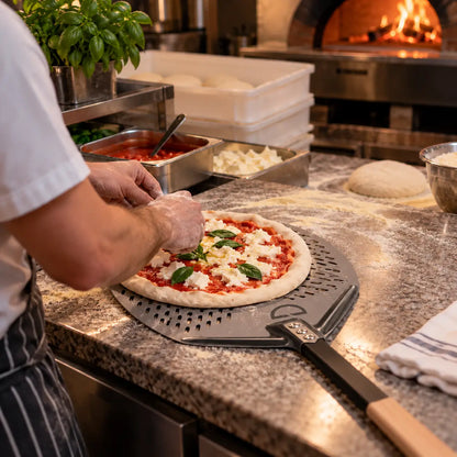 Pelle à Pizza Perforée 30 cm | Ronde