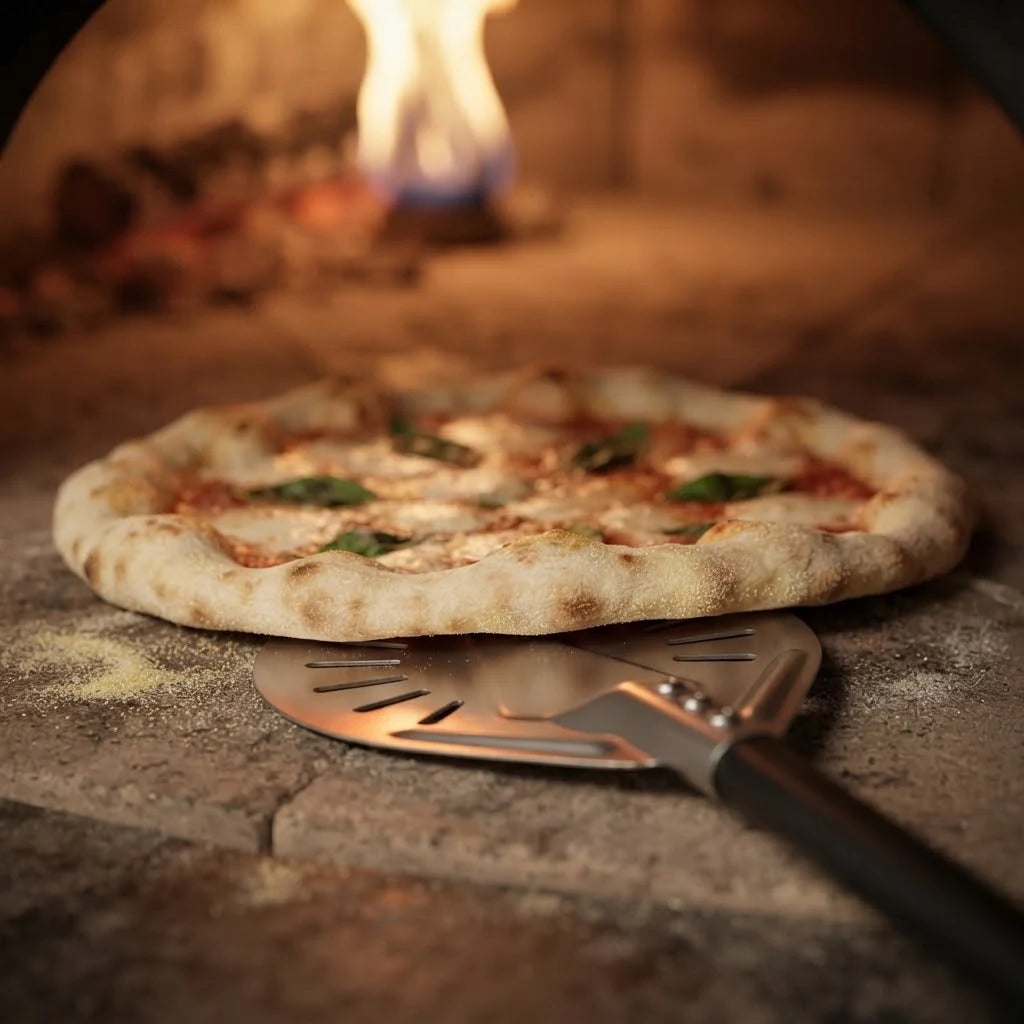Pelle à pizza de rotation | Poignée Anti-Dérapante