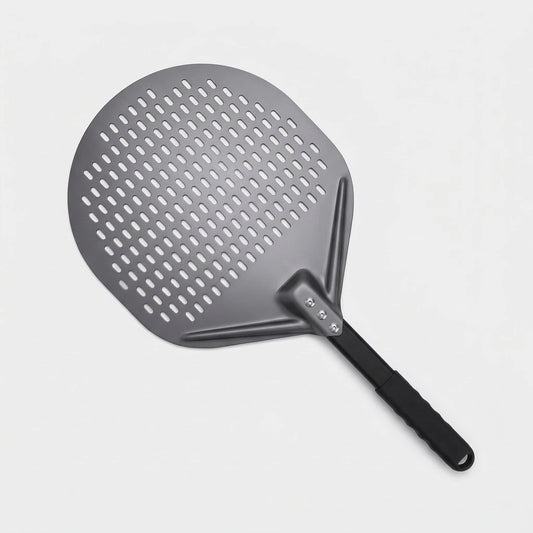 Pelle à pizza perforée 30 cm | Poignée Amovible