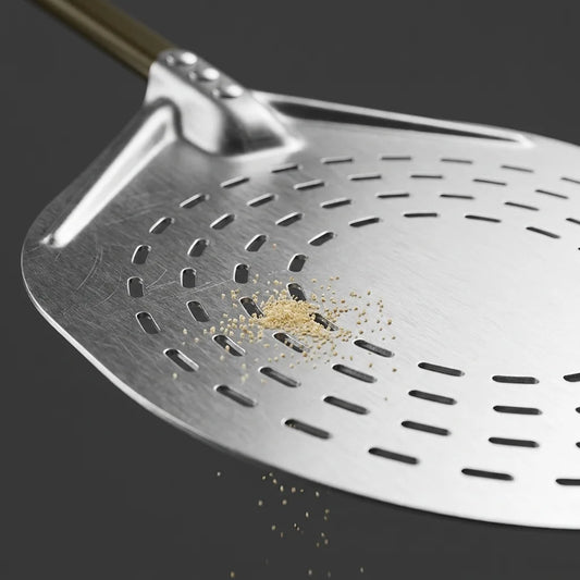 Pelle à Pizza Ronde Pizzaiolo 30 x 130 cm | Aluminium Anodisé Dur