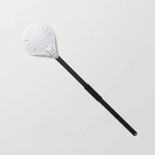 Pelle à Pizza de Rotation Perforée 18 cm | Manche Long