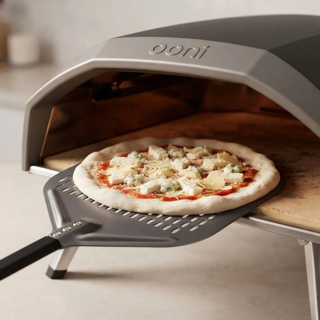 Pelle à Pizza Perforée 30 cm | Désign en dôme