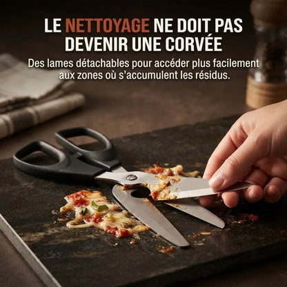 Ciseaux à Pizza en Acier Inoxydable | 23 cm