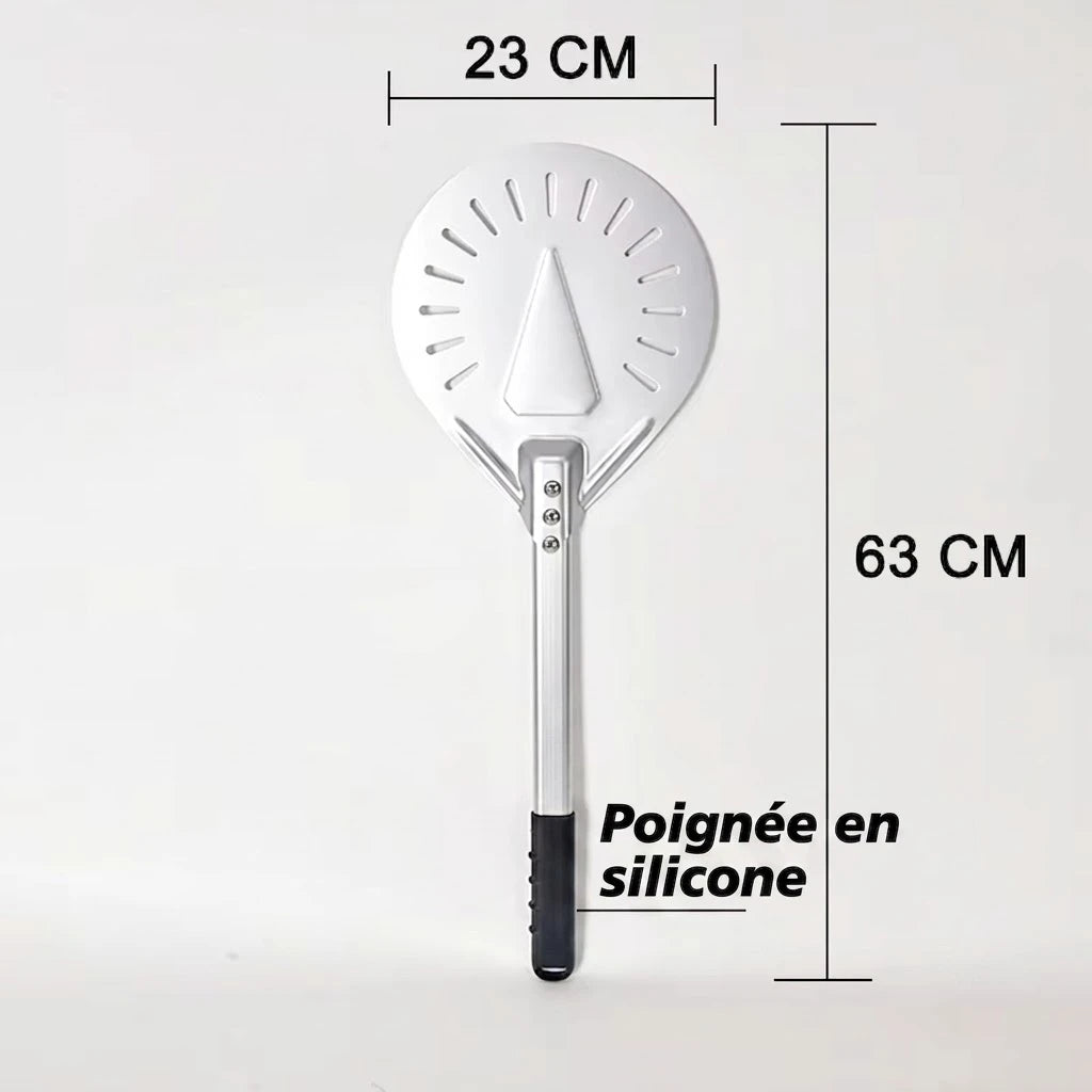 Pelle à Pizza Tournante | Manche Silicone