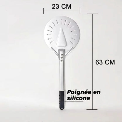 Pelle à Pizza Tournante | Manche Silicone