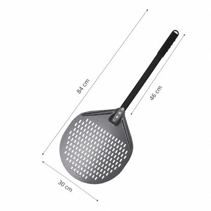 Pelle à Pizza Perforée 30 cm | Désign en dôme