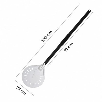 Pelle à Pizza Rotation 18–23 cm | Longueur au choix