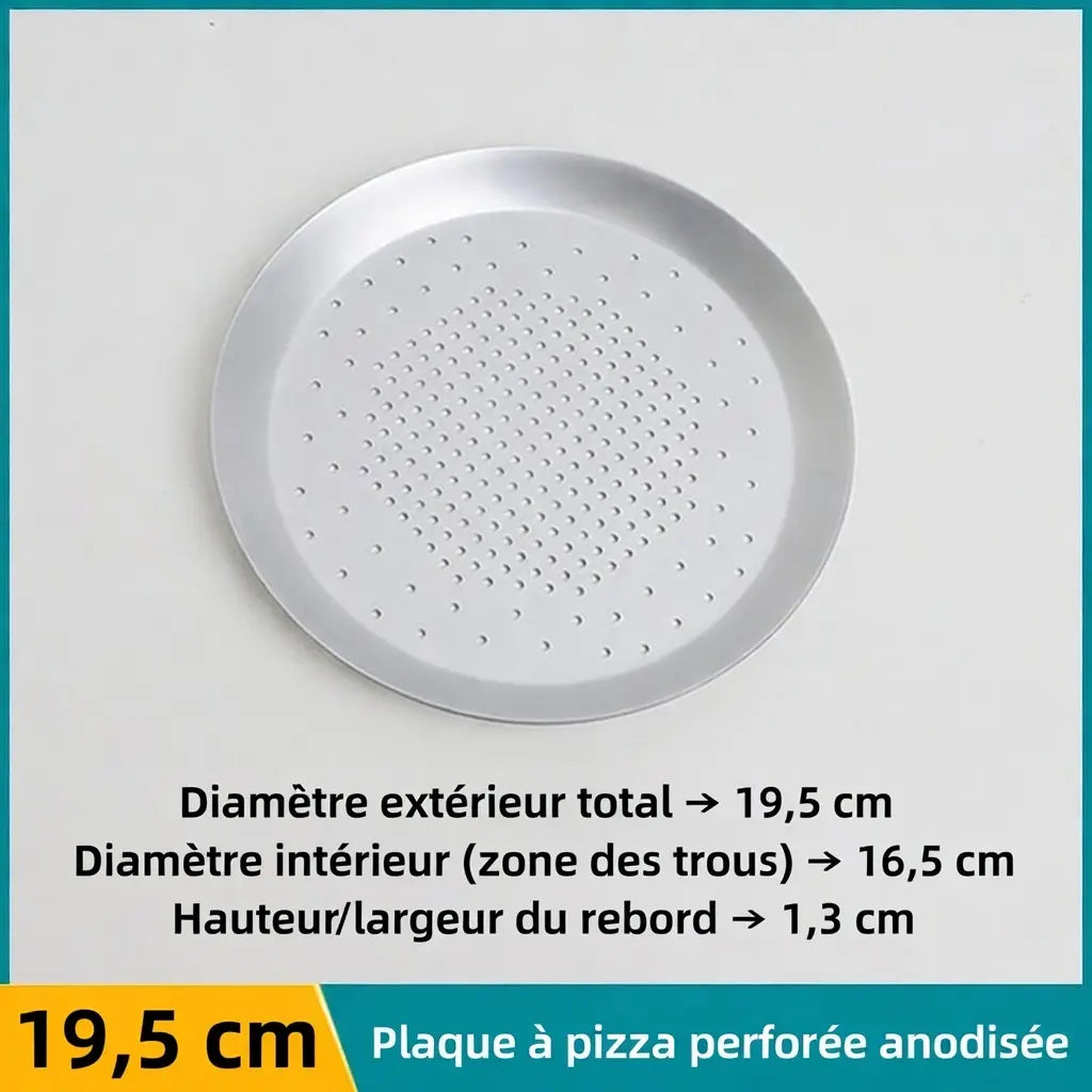 Plaque à pizza en aluminium