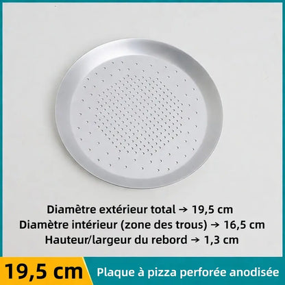 Plaque à pizza en aluminium