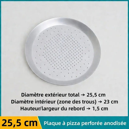 Plaque à pizza en aluminium