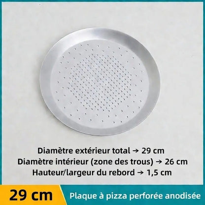 Plaque à pizza en aluminium