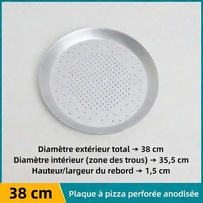 Plaque à pizza en aluminium