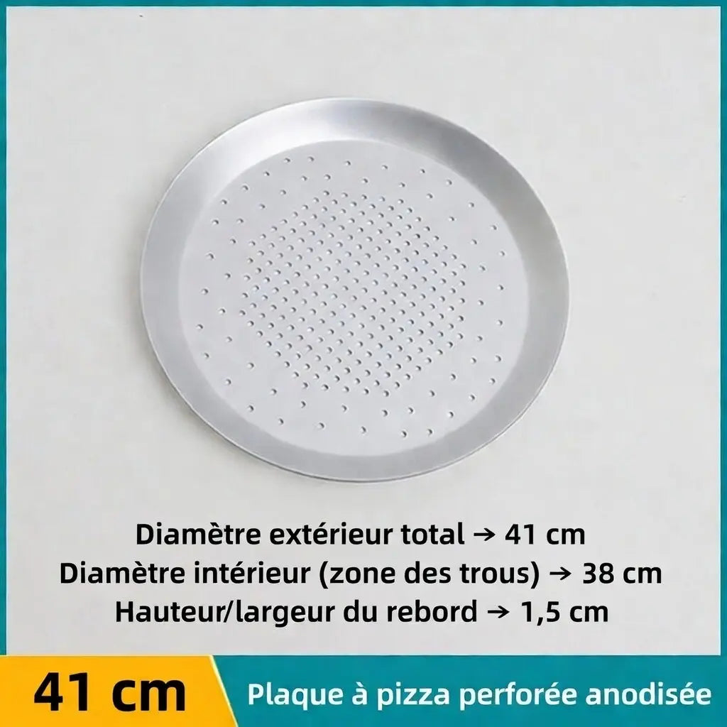 Plaque à pizza en aluminium
