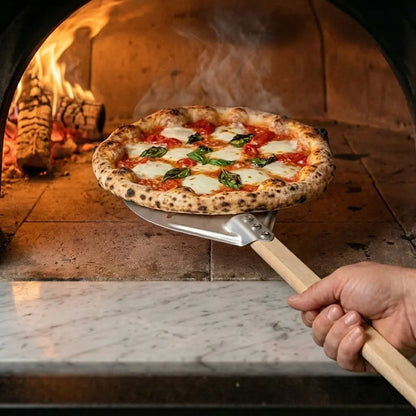 Pelle à pizza de rotation | Manche Bois