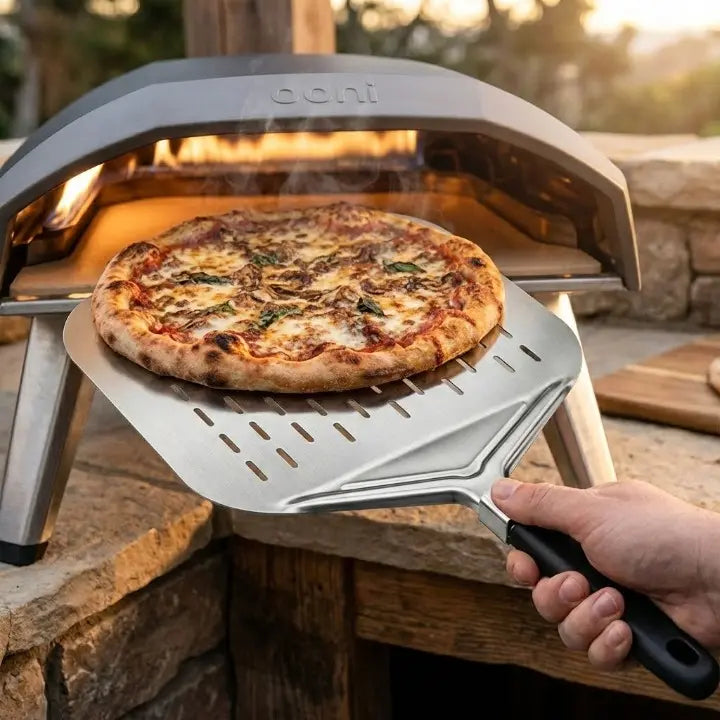 Pelle à pizza en inox