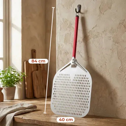 Pelle à Pizza XL 40 cm | Aluminium Anodisé