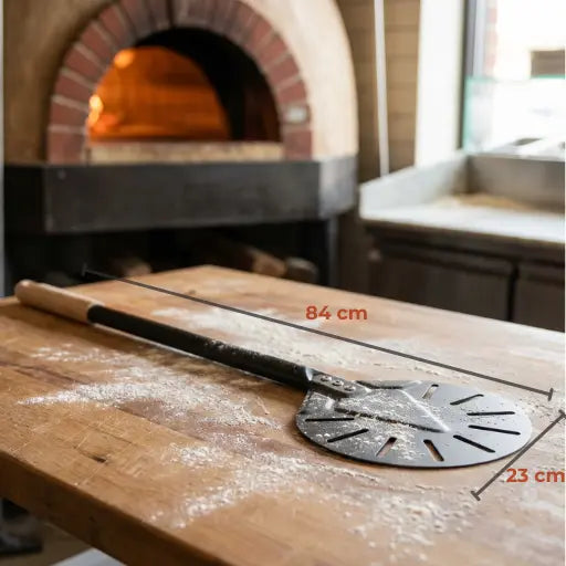 Petite pelle à pizza aluminium anodisé dur